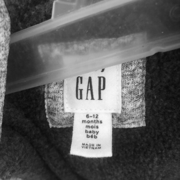 Baby Gap Heavy Weight Puffer One-Piece Down Snowsuit 6 - 12 months - Picture 2 of 4